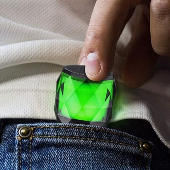 Portable Bluetooth Speaker with Lights 5 Watts.7 Color LED Auto-Changing,TWS, - Picture 5 of 7